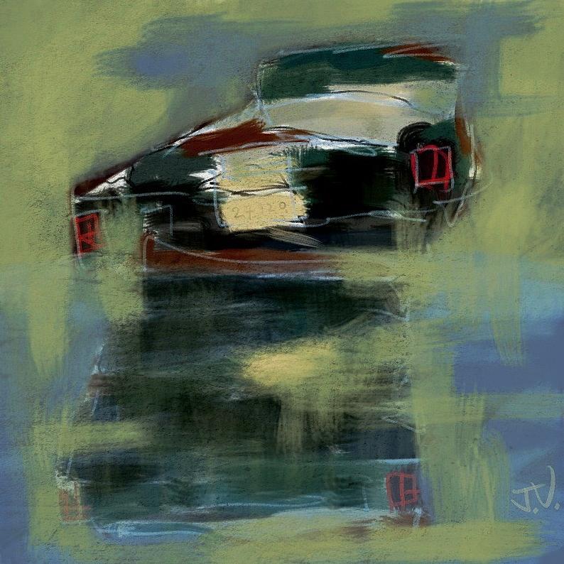 Ford Painting by Jim Vance