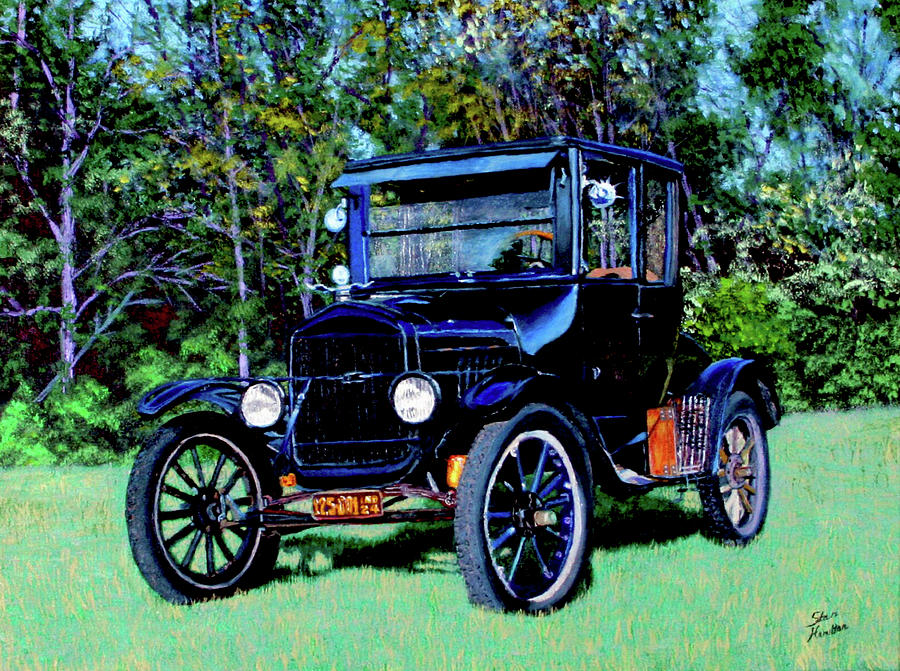 Ford Model T Painting by Stan Hamilton