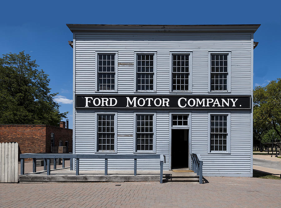 Ford Motor Companys original building Photograph by Gary Warnimont