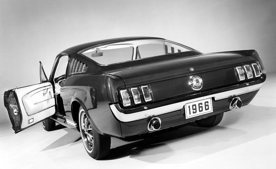 Ford Mustang, 1966 Mustang 2+2 Fastback Photograph by Everett