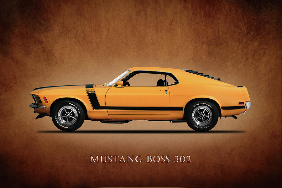 Car Photograph - Ford Mustang Boss 302 by Mark Rogan