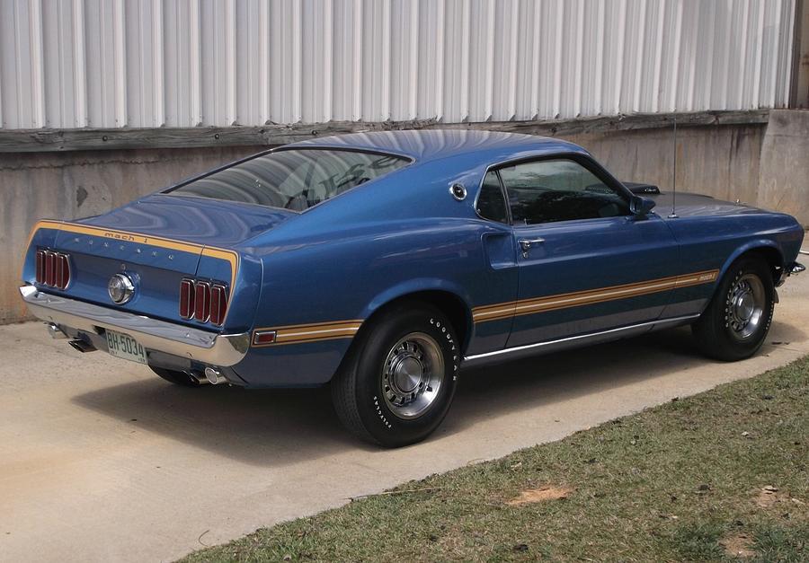 Transportation Photograph - Ford Mustang Mach 1 by Jackie Russo