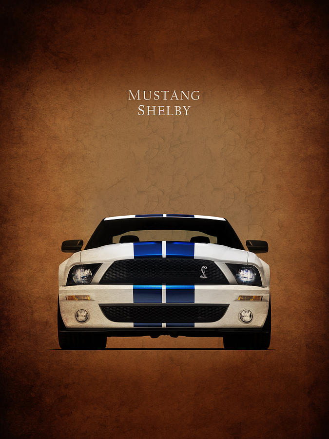 Car Photograph - Ford Mustang Shelby 06 by Mark Rogan