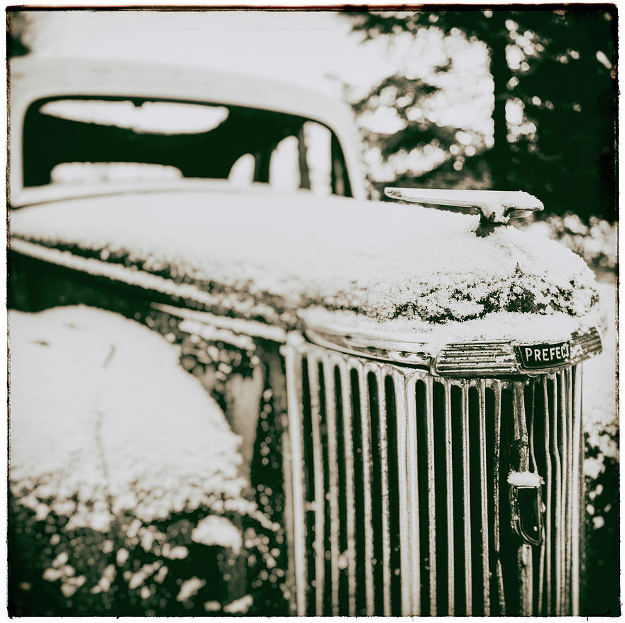 Ford Prefect in the forest,wintertime Photograph by Anders Kustas
