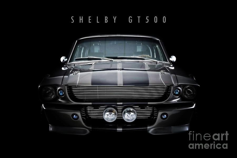 Ford Shelby GT500 Digital Art by Airpower Art