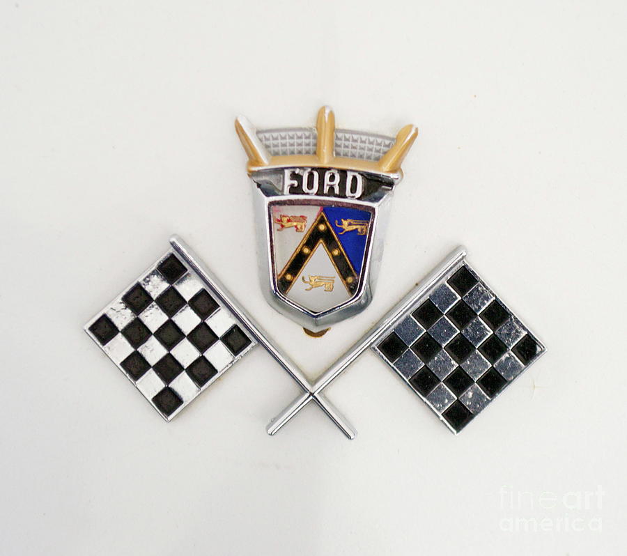 Ford Thunderbird Emblem Photograph