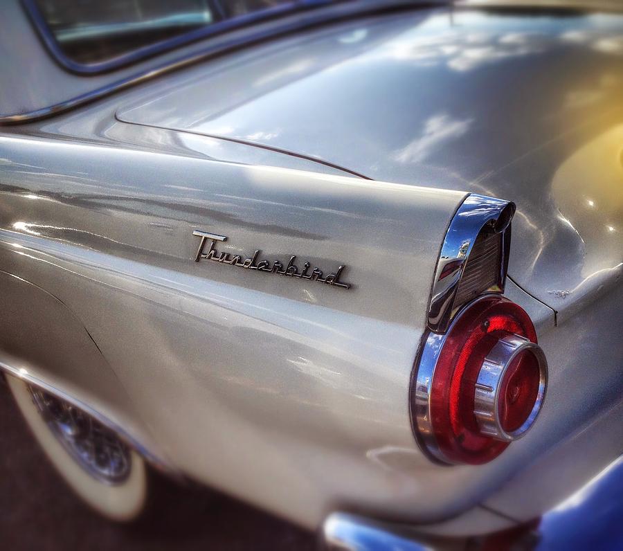 Ford Thunderbird Fender color 2 Photograph by Andrew Rhine