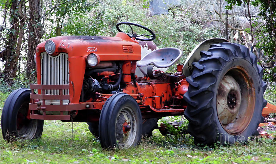 Ford Tractor Photograph by D Hackett