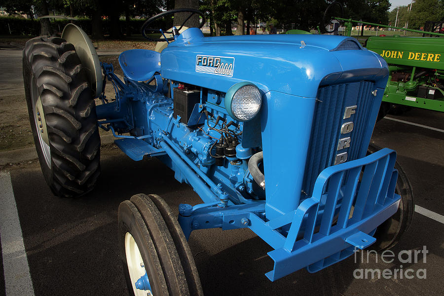 Ford Tractor Photograph by Mike Eingle