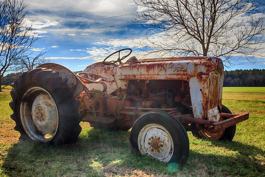 Ford Tractor Photograph by Travis Rogers