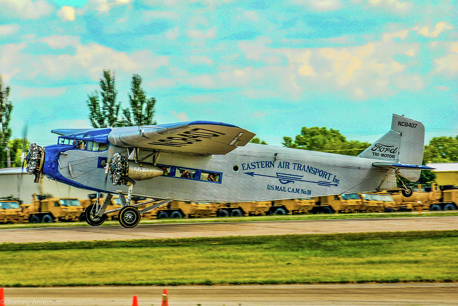 Ford Tri-Motor Photograph by Tommy Anderson
