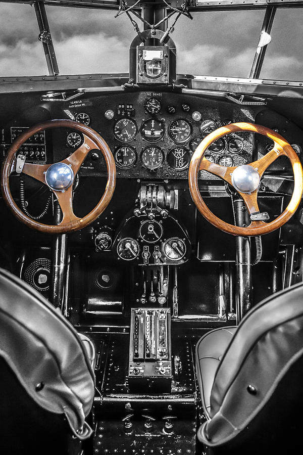 Ford Trimotor Cockpit Photograph by Chris Smith