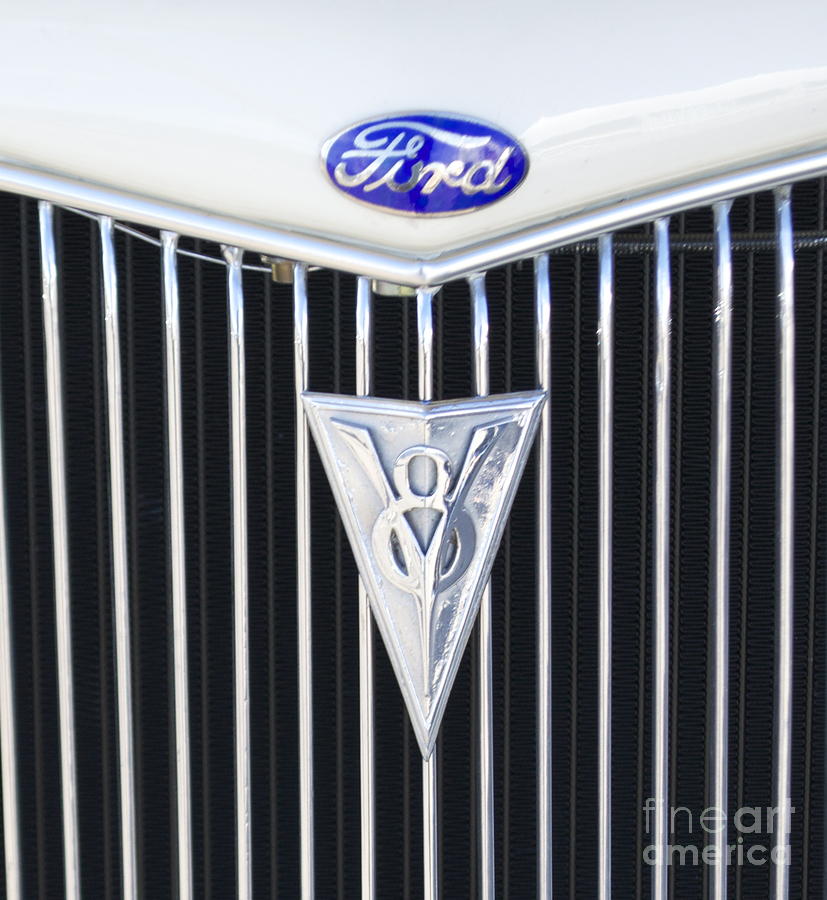 Ford V8 Photograph by Pamela Walrath