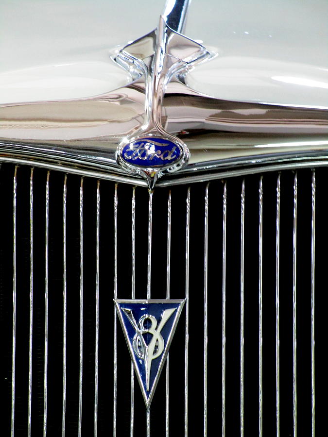 Ford V8 Photograph by Randall Weidner