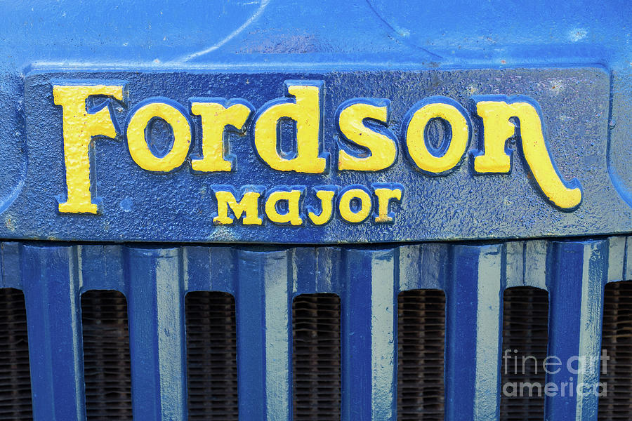 Fordson Major Tractor 01 Photograph by Rick Piper Photography