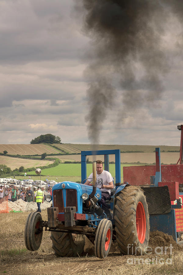 Tractor Pulling Photograph - Fordson Power  by Rob Hawkins