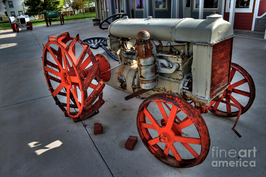Fordson Tractor Photograph by Tony Baca
