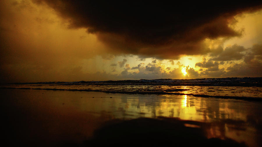 Foreboding Sunrise Delray Beach Florida Photograph by Lawrence S Richardson Jr