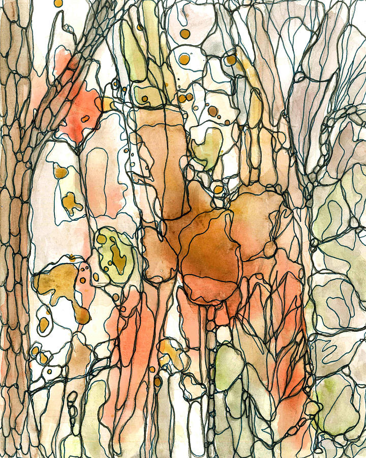 Forest Painting - Forest 1 by Katie Ree Forest Painting - Forest 1 by Katie Ree
