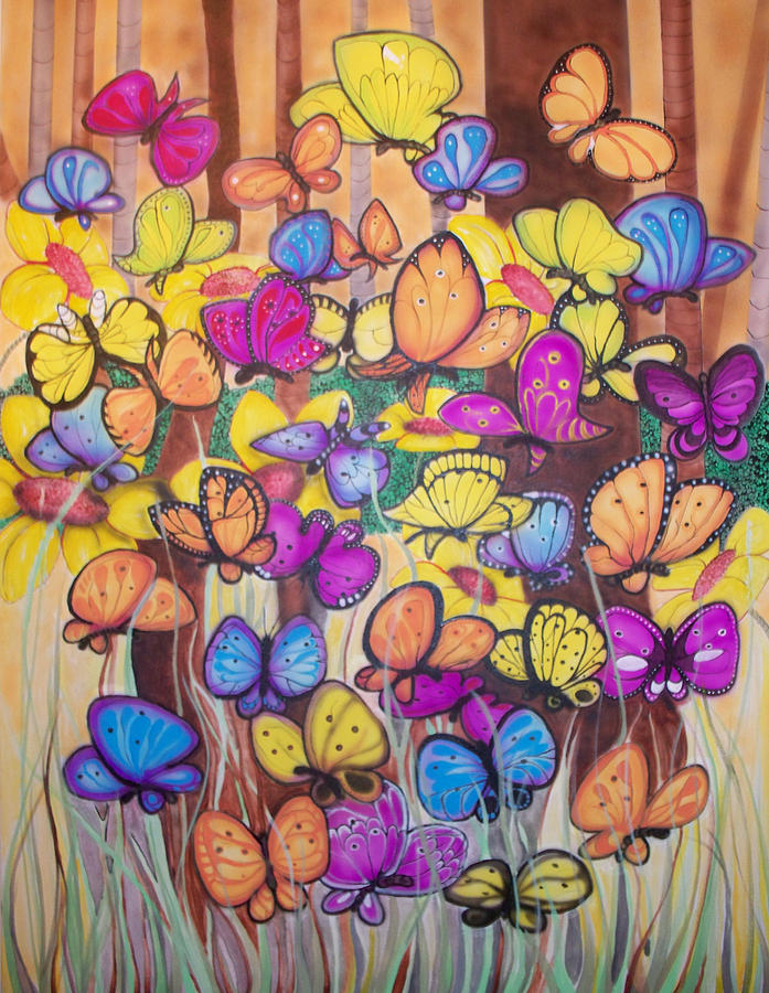 tillamook forest butterfly sketch 2019