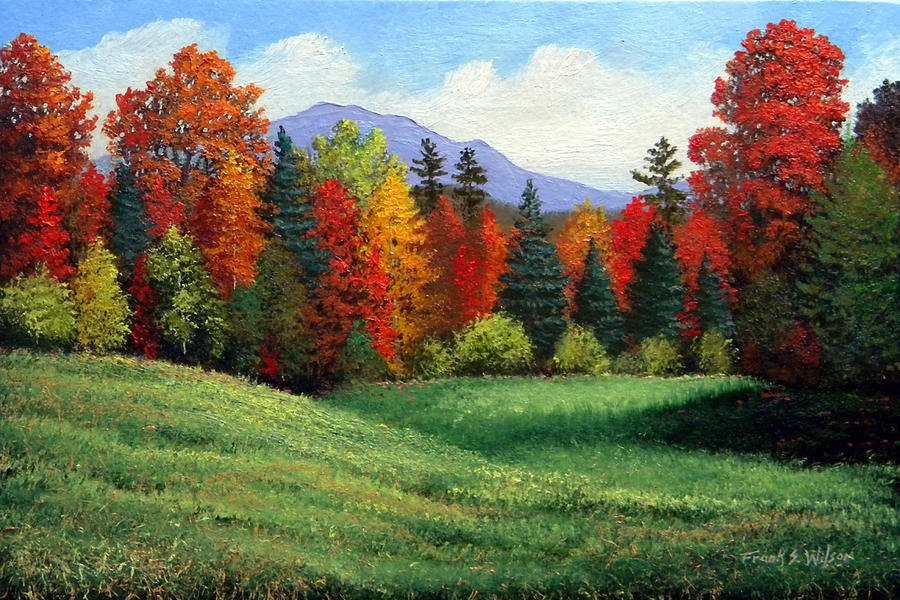 Forest Edge Painting by Frank Wilson