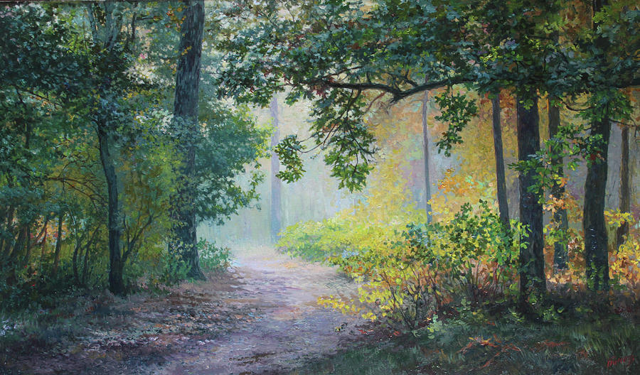 Forest Painting by Eduard Panov