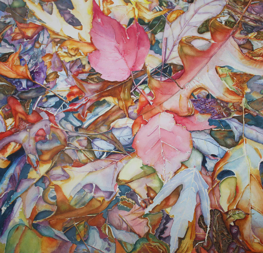 Forest Floor Tapestry Painting by Christiane Kingsley