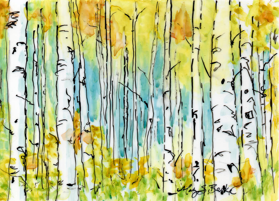 Forest for the Trees Painting by Mary Benke