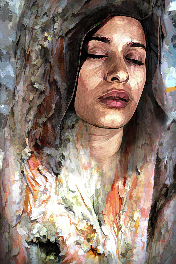 Forest Goddess 7 Digital Art by Lisa Yount