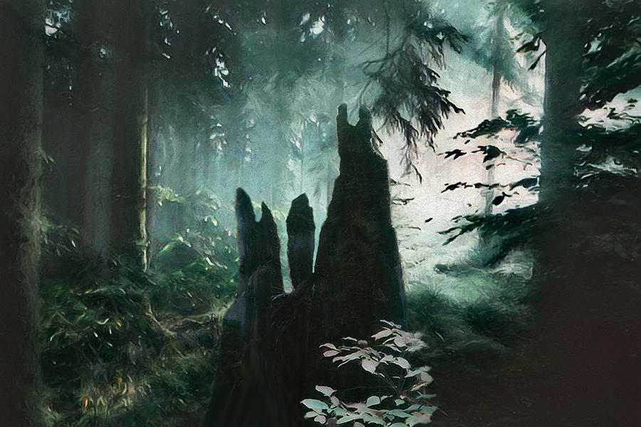 Forest Guardians Digital Art by Lisa Yount