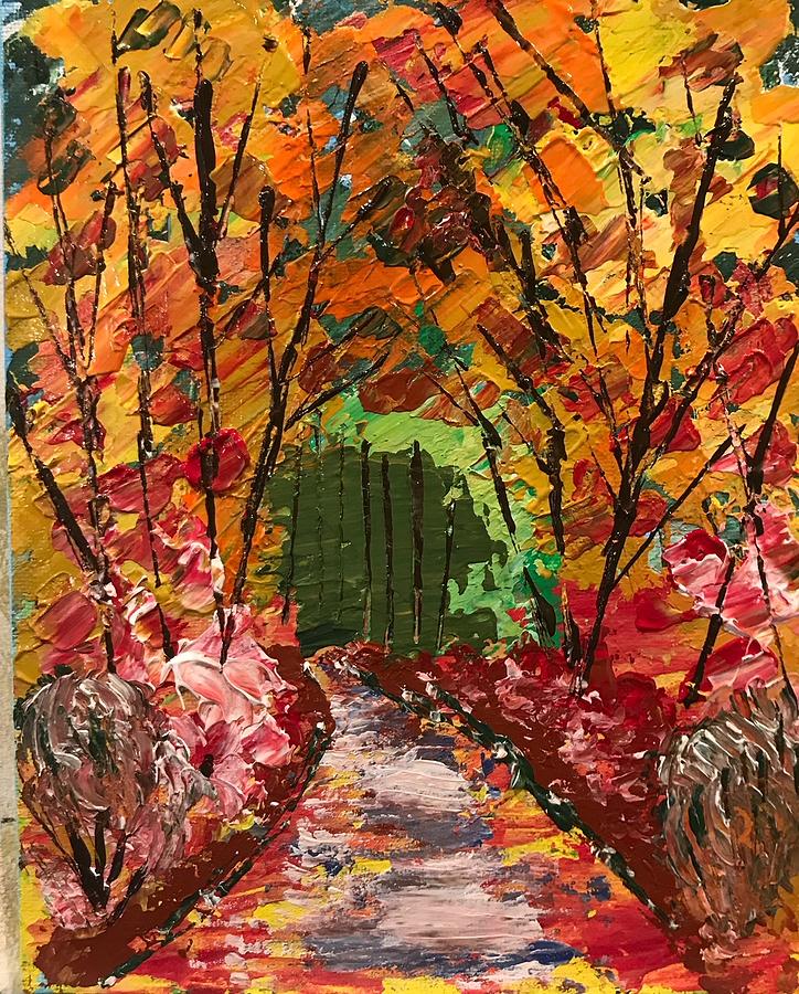 Forest Painting by Jim McCullaugh