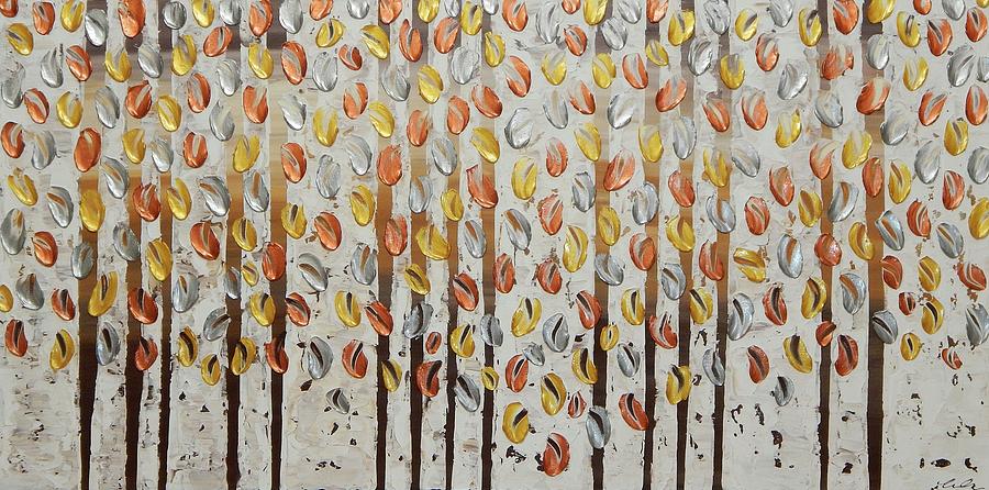 Forest Noblesse P/3 Painting by Ilonka Walter - Fine Art America