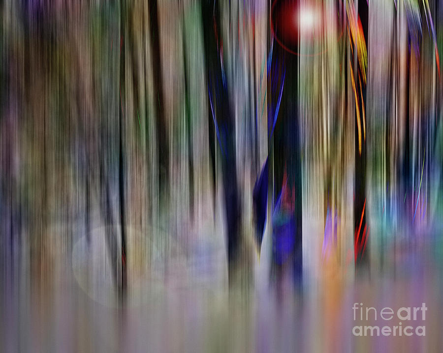 Forest of Infinity Digital Art by Edmund Nagele FRPS