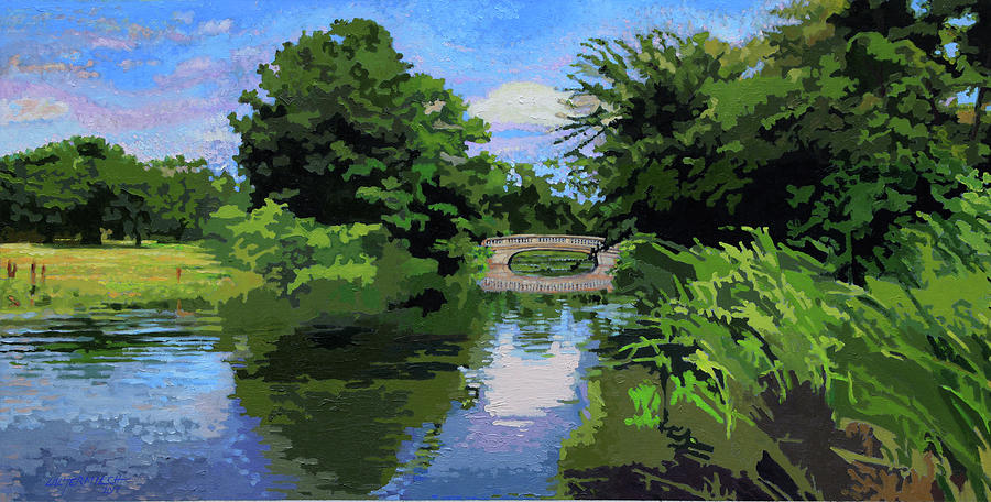 Forest Park Forever Painting by John Lautermilch