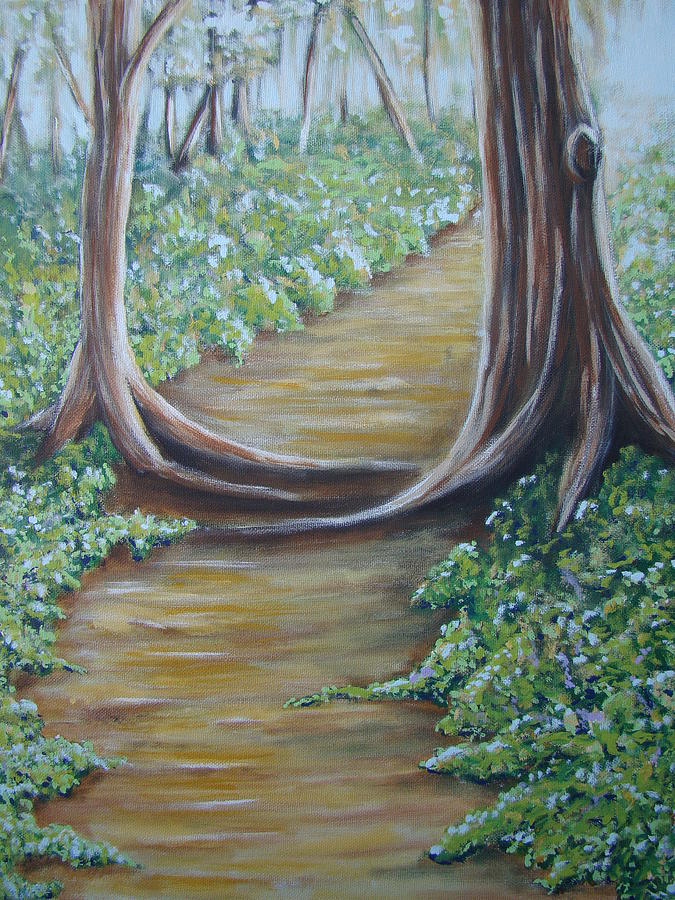 Forest Path Painting By Jeni Harris Fine Art America   Forest Path Jeni Harris 