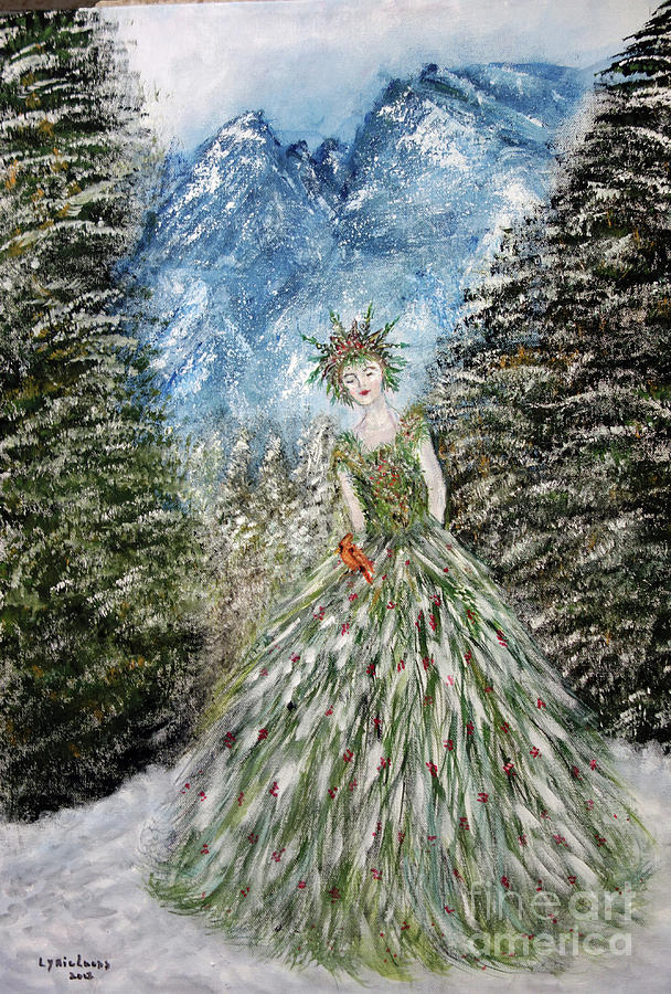 Forest Princess Painting by Lyric Lucas