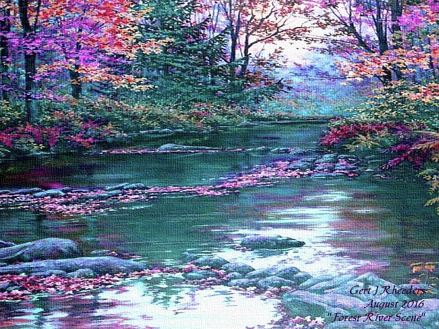 Forest River by Justin Wozniak