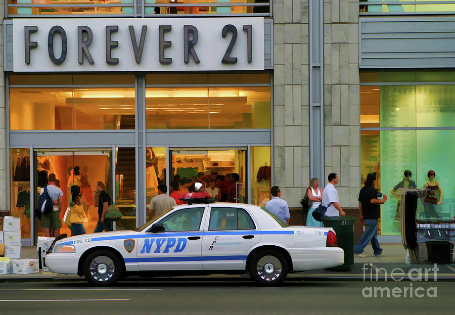 Forever 21 Union Square NYC  Photograph by Chuck Kuhn