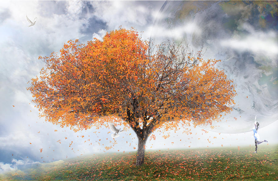 Forever Autumn Mixed Media by Kume Bryant