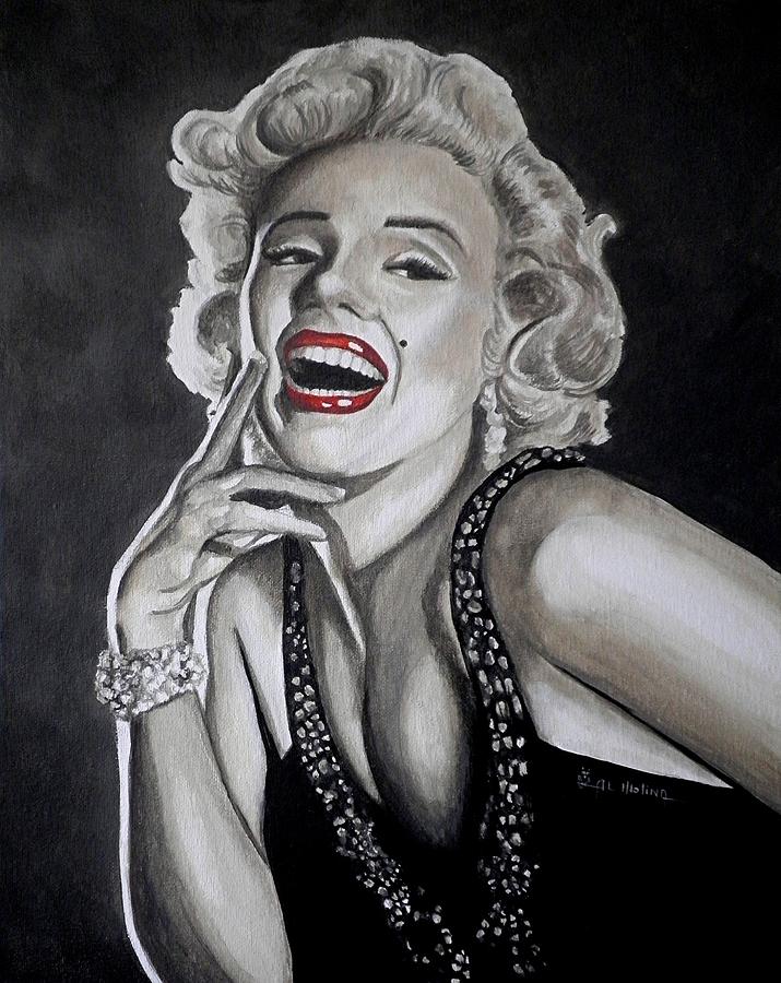Forever Marilyn  Painting by Al  Molina