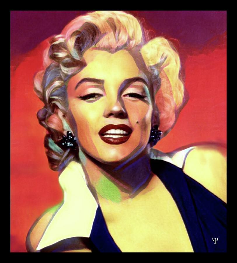 Forever... Marilyn Digital Art by Yolanda Chavarria - Fine Art America