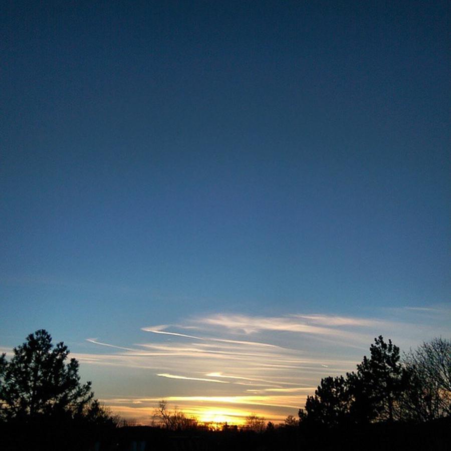 Sunset Photograph - Forever Taking Sunset Pictures #lansing by Connor Shutes