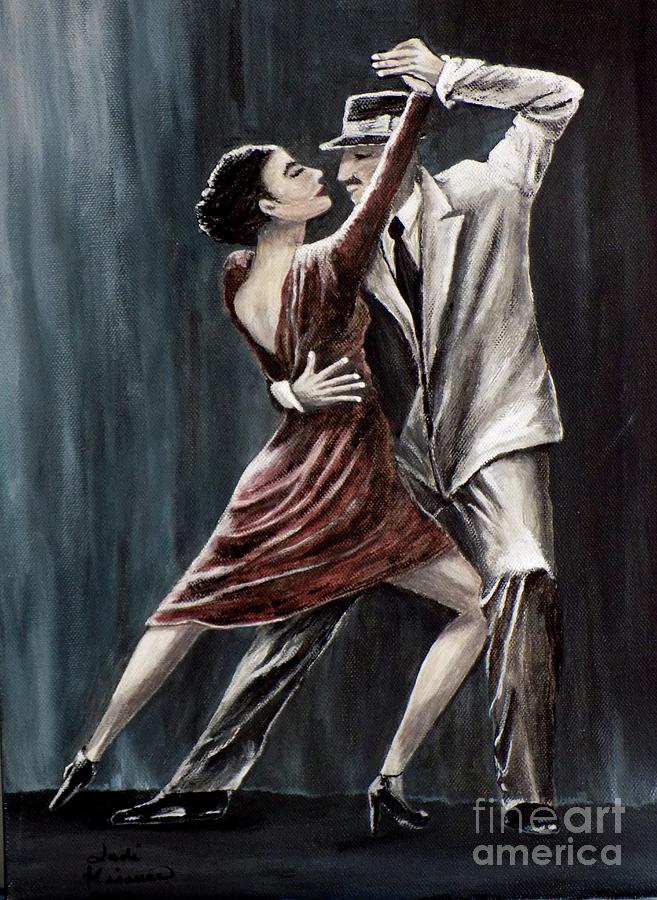Forever Tango Painting by Judy Kirouac