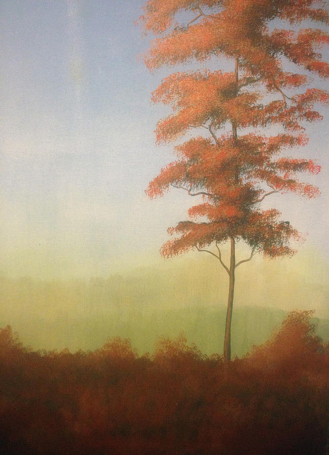 Forever Tree Painting by Max Mullins
