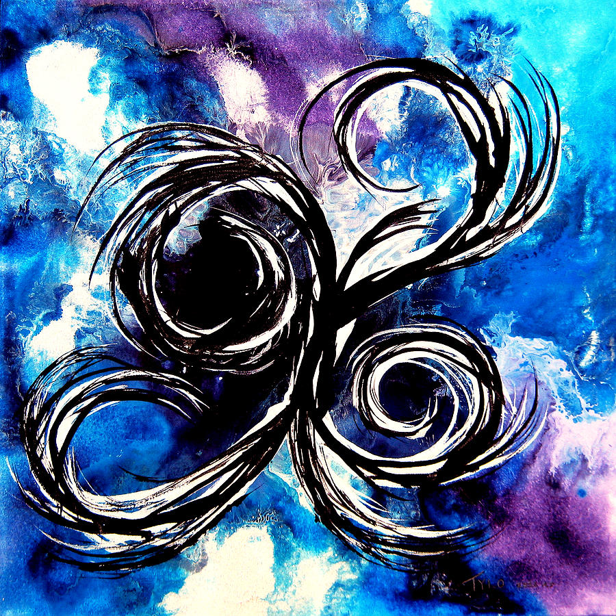 Contemporary Abstract Painting - Forever by Tylo Jacobs Contemporary Abstract Painting - Forever by Tylo Jacobs