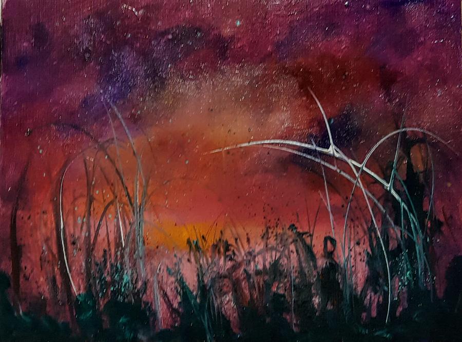 Forget The Rules Red Sky      59 Painting