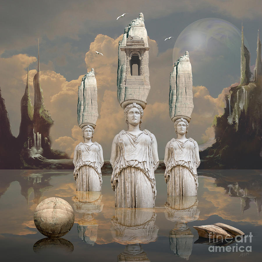 Forgotten Atlantis Digital Art by Alexa Szlavics