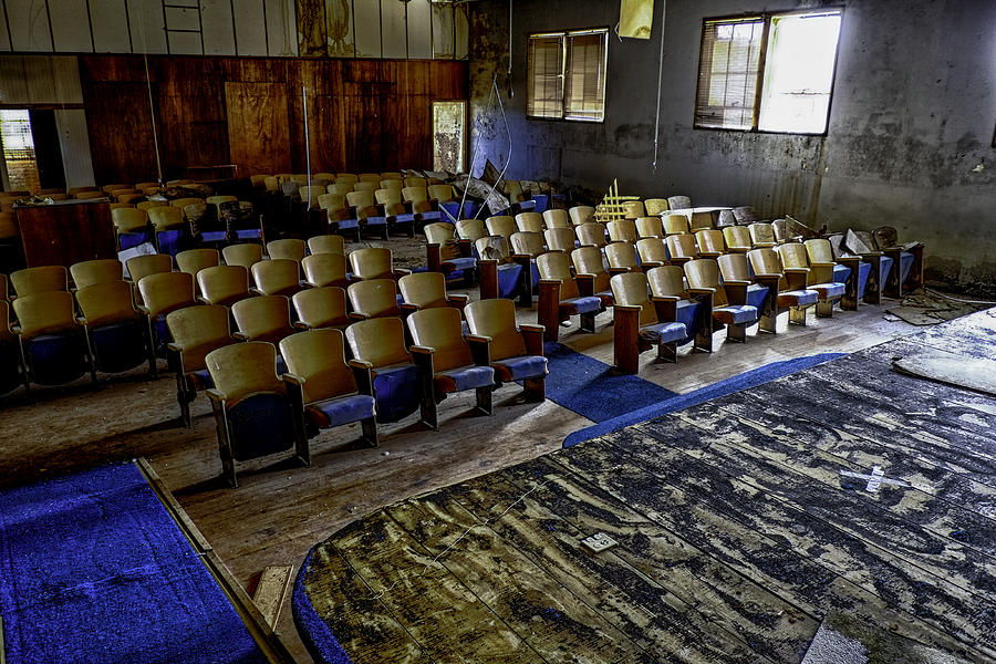 Forgotten Oklahoma School Photograph by David Longstreath