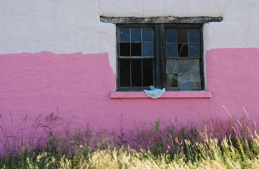 Forgotten Pink Adobe Photograph by Glory Ann Penington