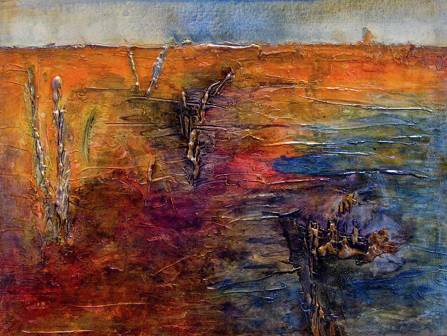 Forgotten shore Painting by John Stuart Webbstock